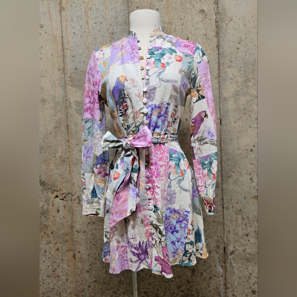 Zara Multicolor Floral Dress